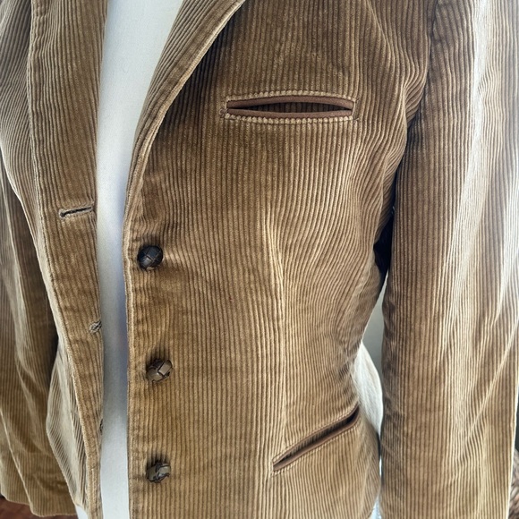 Sasson Jeans Tan Corduroy Blazer - Picture 3 of 6